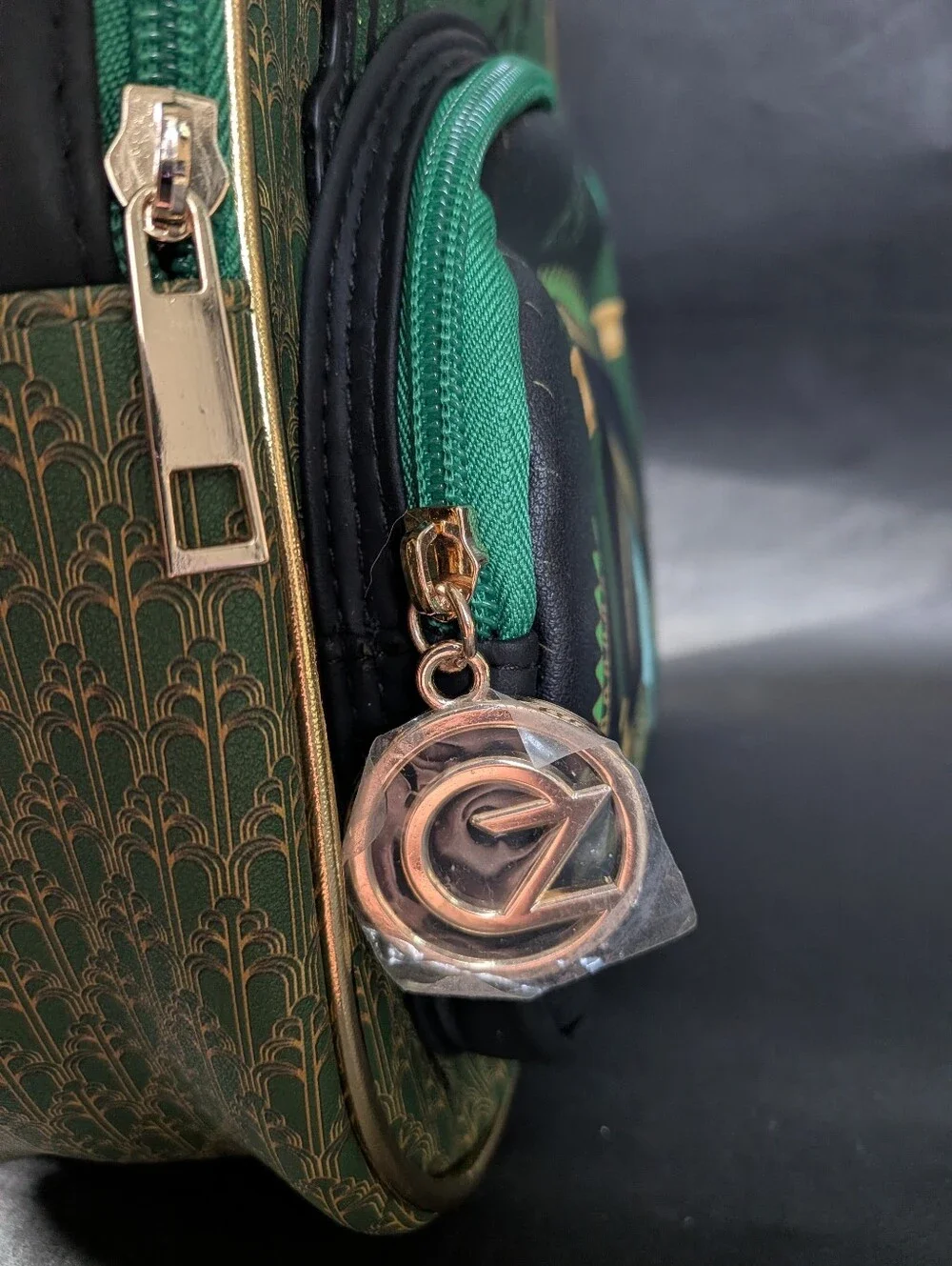 Wicked Emerald City Castle Glittered Mini Backpack -NWT!!